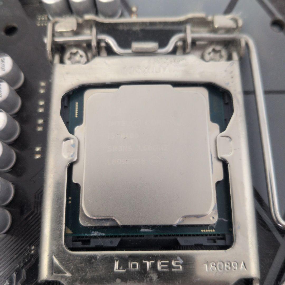 ASUS PRIME H370M-PLUSマザーボード＆Core i3-8100