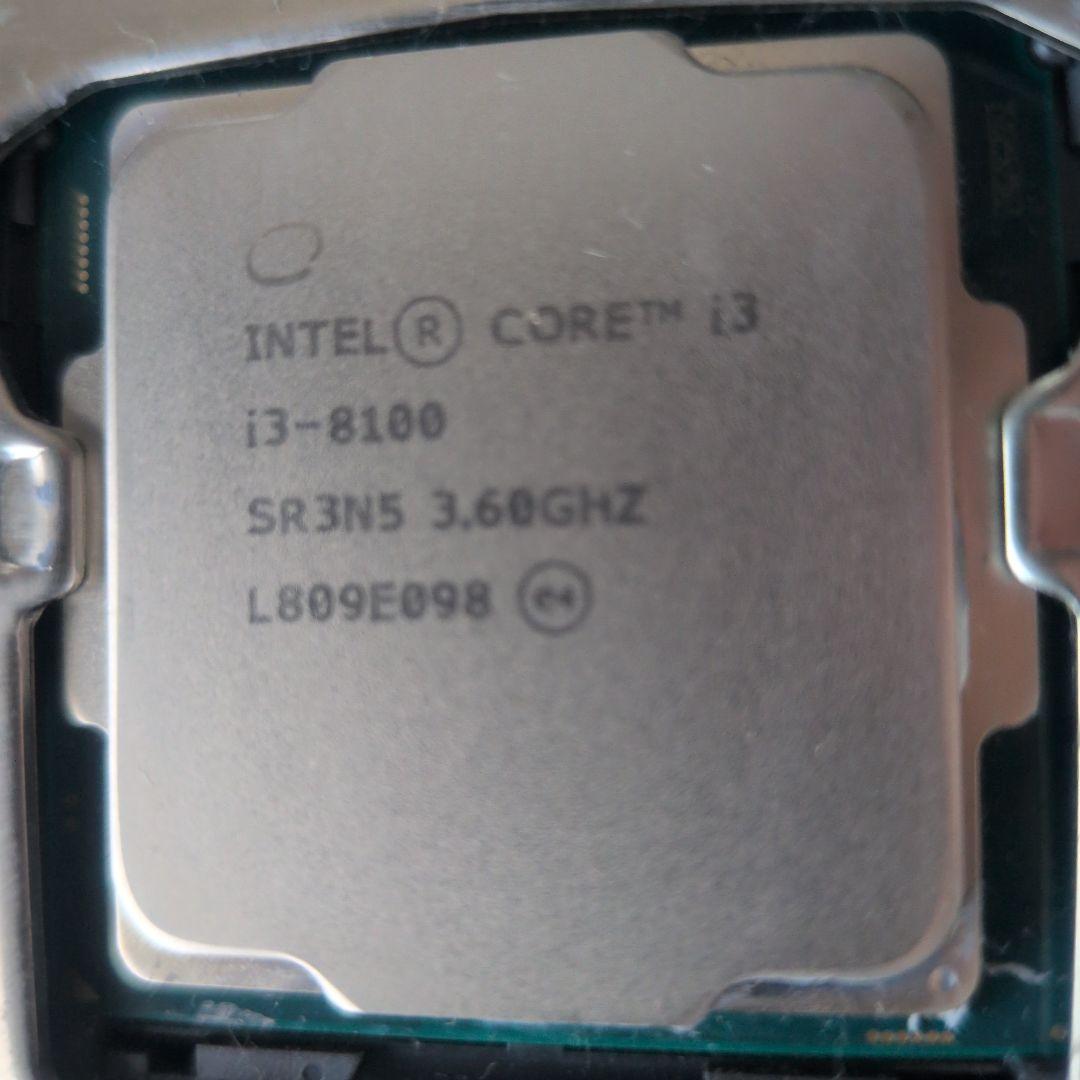 ASUS PRIME H370M-PLUSマザーボード＆Core i3-8100