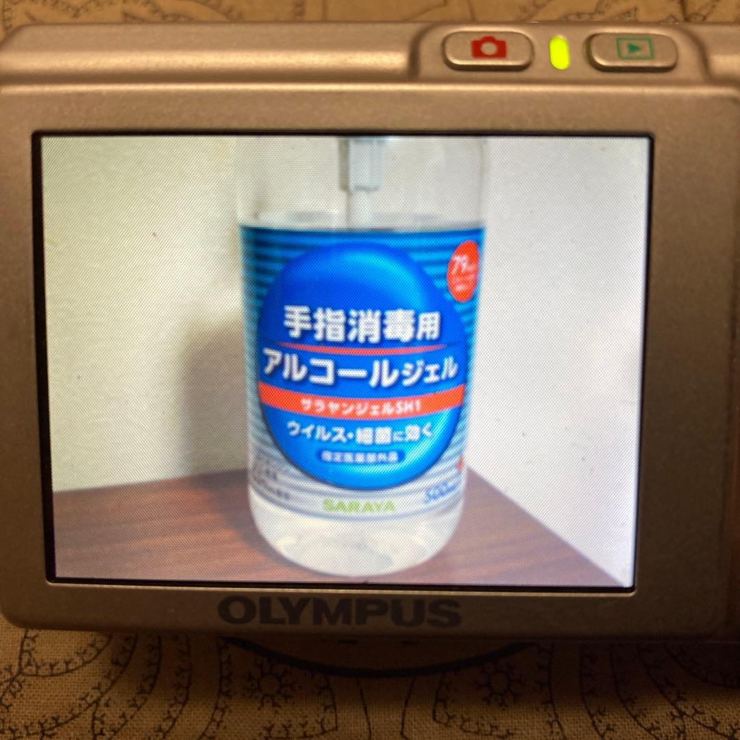 概ね美品 OLYMPUS FE-220D デジカメ オールドコンデジ