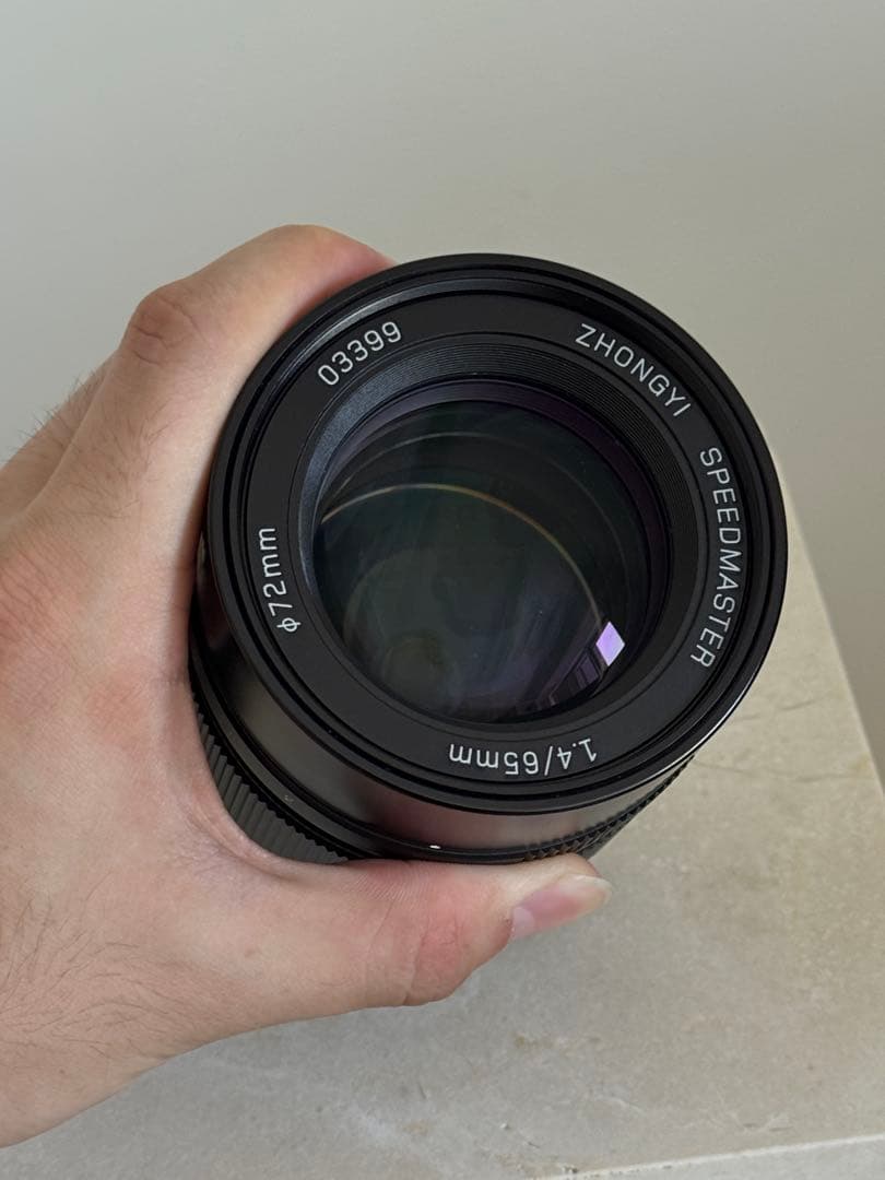 中一光学 SPEEDMASTER 65mm F1.4 mitakon ハッセル