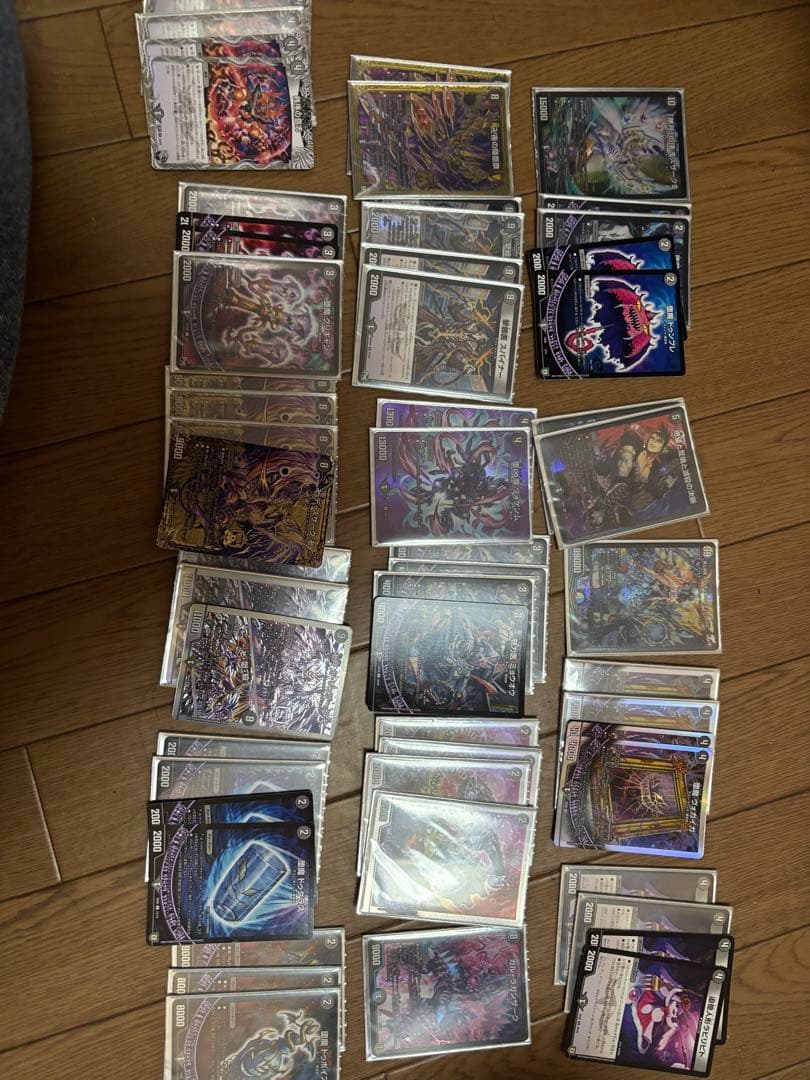 デュエルマスターズ！二重スリーブ！黒単デスザーク！黒単朱雀！引退品