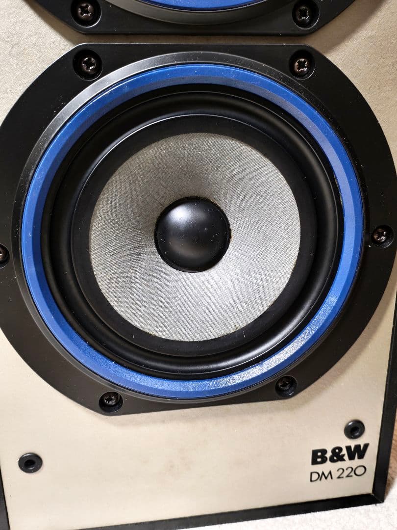 訳ありデッドストック級 B&W DM220 スピーカー ①