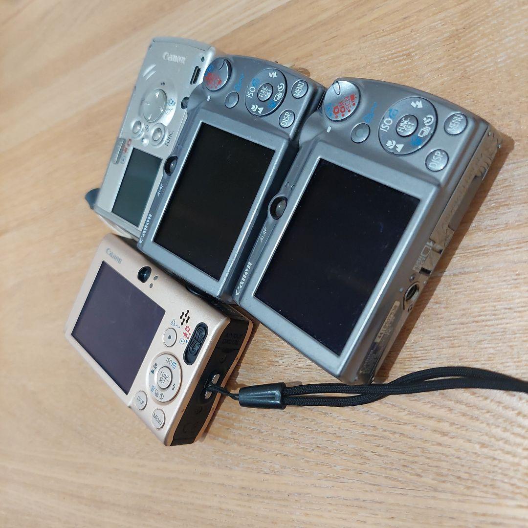 ジャンク品 デジカメ Canon IXY コンパクトデジタルカメラ 4台セット
