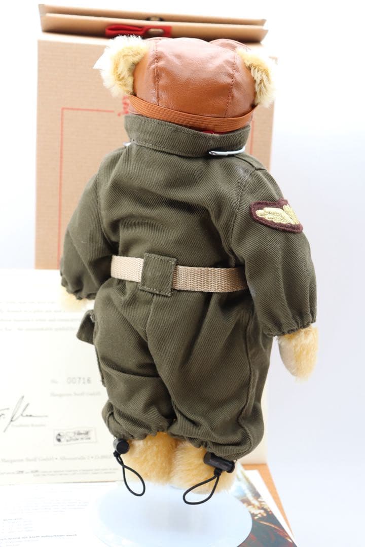 Pilot Teddy Bear 03 JAL2003年パイロット・ベア28cm