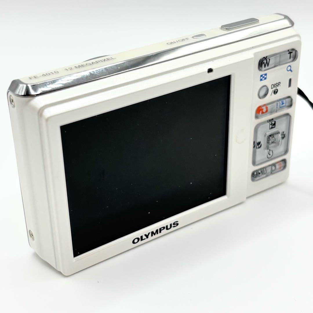 動作確認済　OLYMPUS　FE-4010 コンパクト デジタルカメラ コンデジ