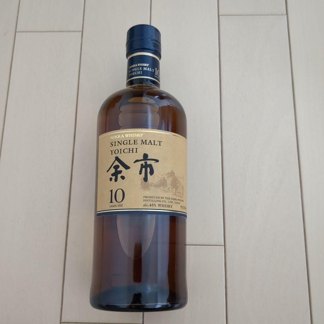 ニッカウヰスキー シングルモルト余市 10年 700ml (箱無)