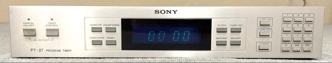SONY PT-27 プログラムタイマー 通電OK ジャンク