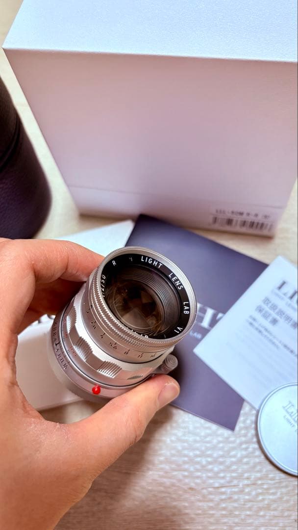 【美品】Light lens lab 50mm F2 rigid(周リジッド)
