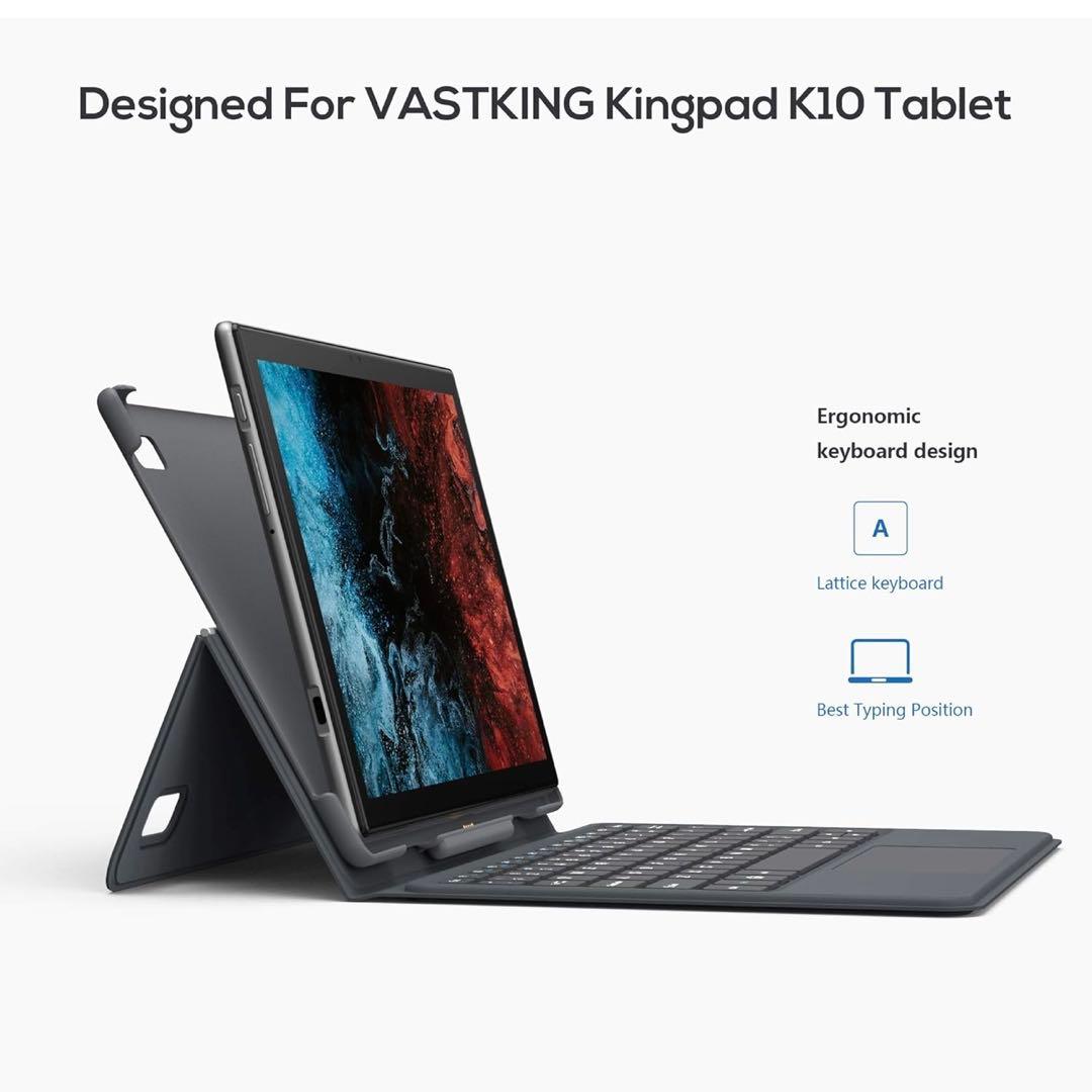 Vastking Kingpad K10 専用接続式キーボードケース, 80キー