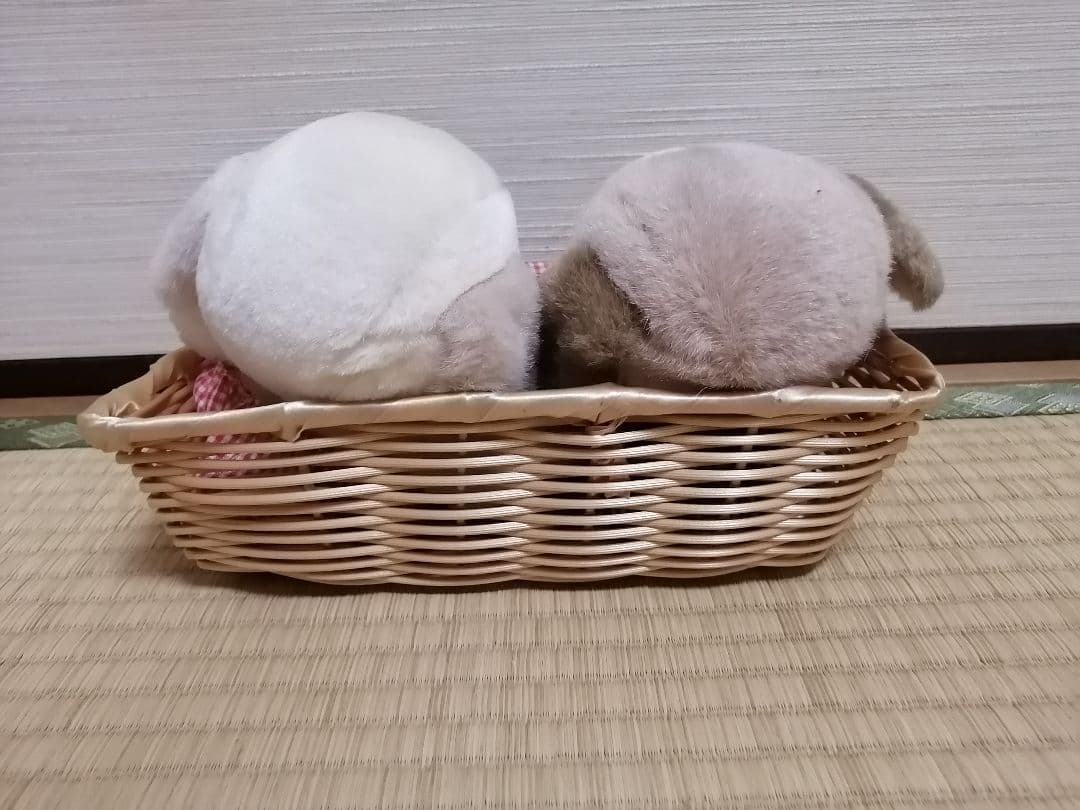 希少【昭和レトロ】ぬいぐるみBEAR&RABBIT