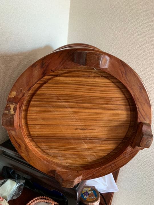 花梨木　螺鈿細工 唐木家具　工芸品