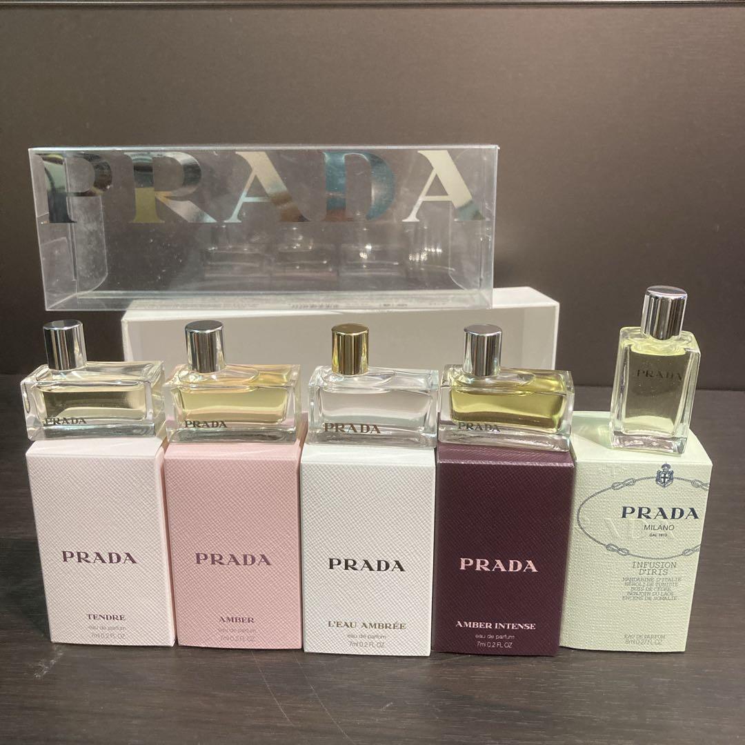 【廃盤　未使用】プラダ　PRADA　ミニ香水コレクション５本セット
