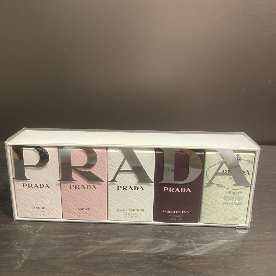 【廃盤　未使用】プラダ　PRADA　ミニ香水コレクション５本セット