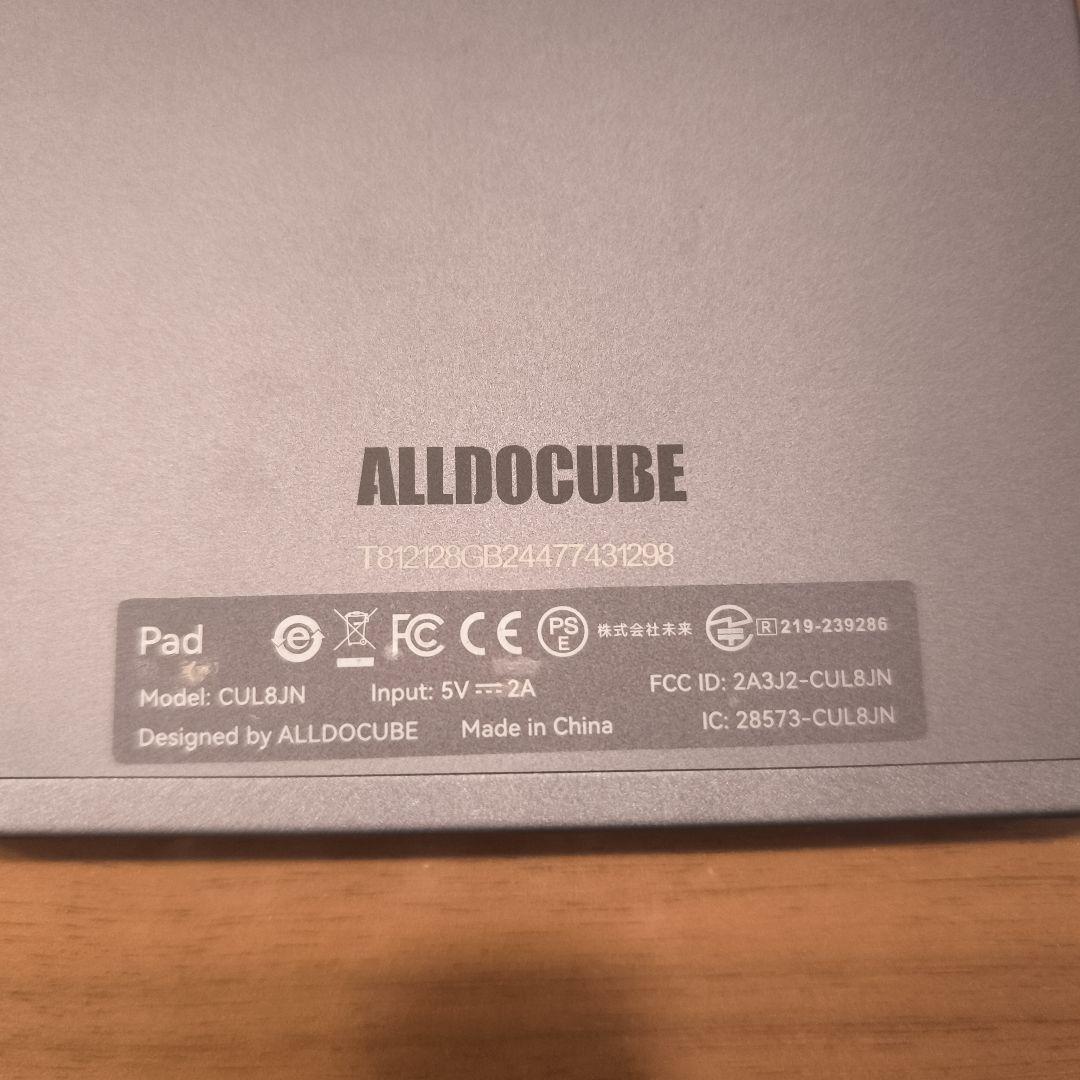 Androidタブレット本体 ALLODOCUBE iplay 60 mini pro