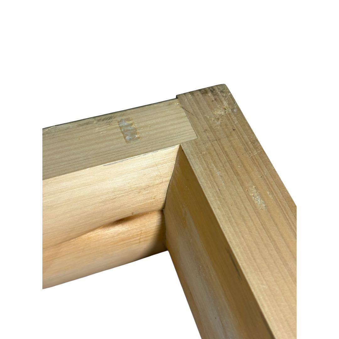 【中古品】茶道具　大炉　木地炉縁（紙箱）