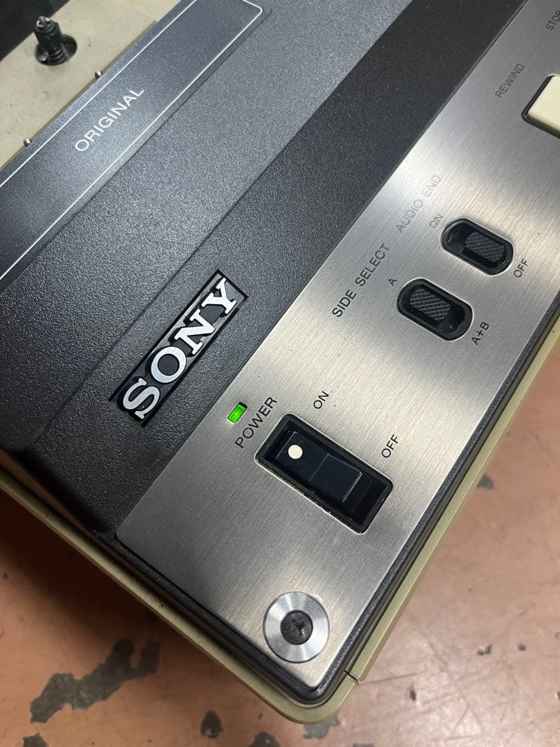 SONY CCP-300 テープ　ダビング　ソニー
