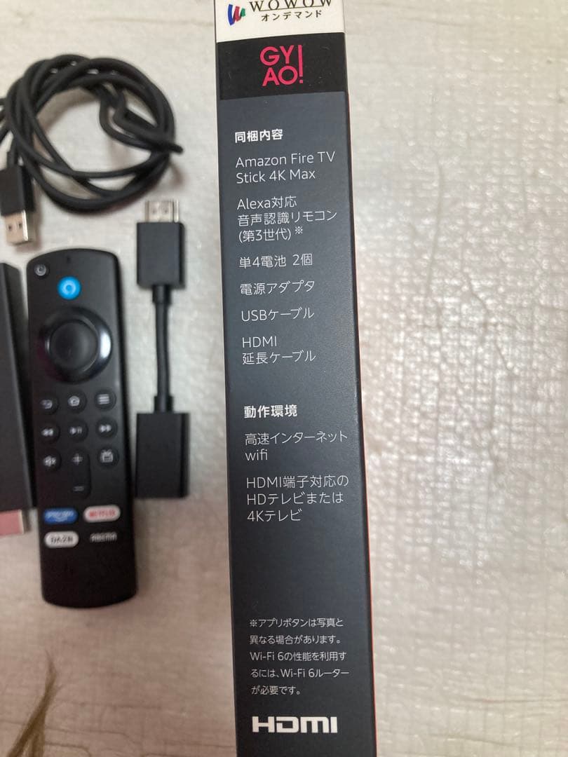 その他 fire tv stick 4k max