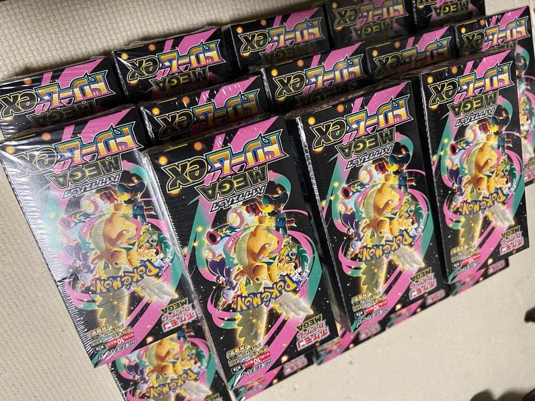 ポケモンカード　メガドリームex 未開封　シュリンク付き18BOX