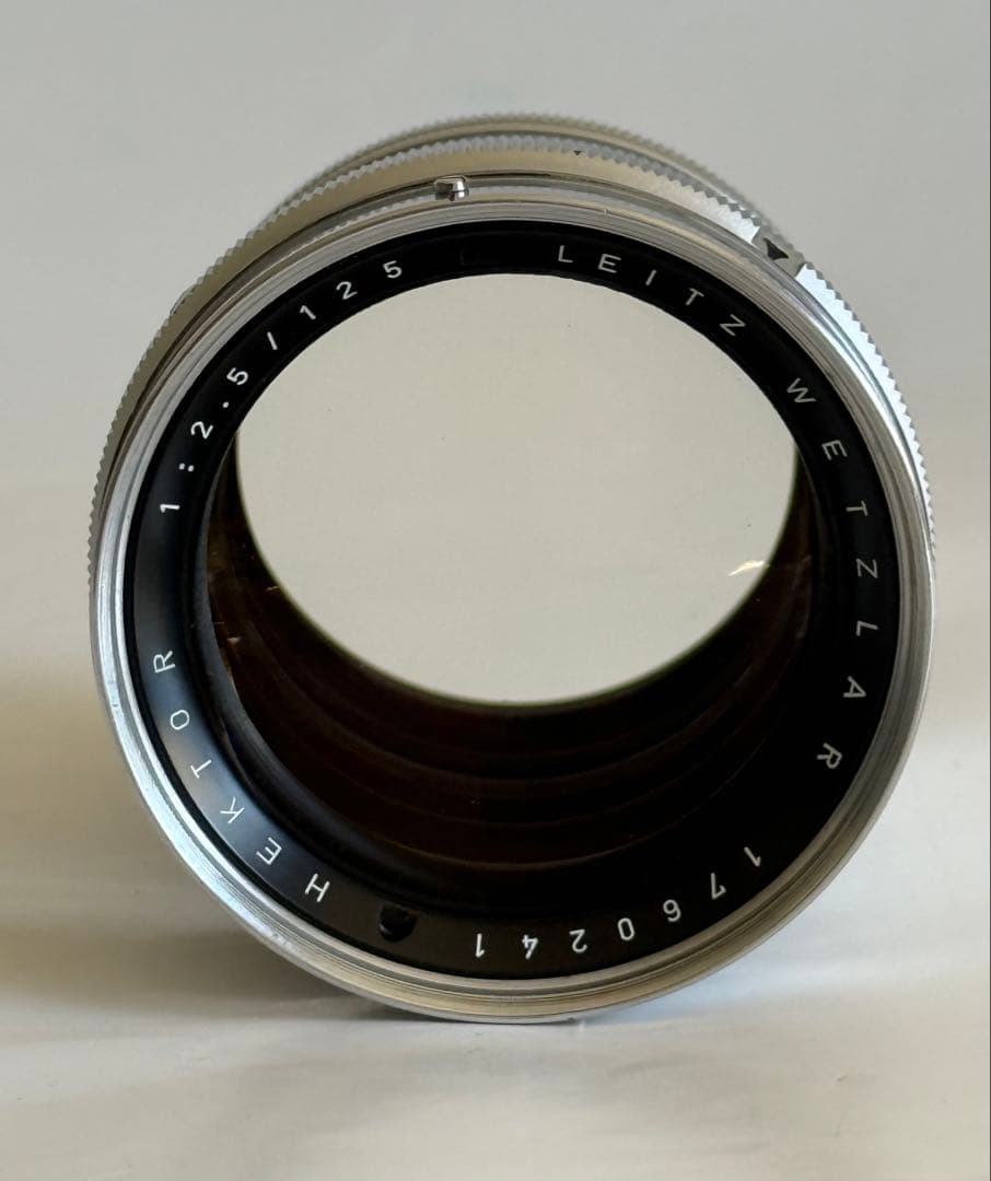 レンズ(単焦点) Leitz Hektor 12.5cm F2.5 Made in Germany