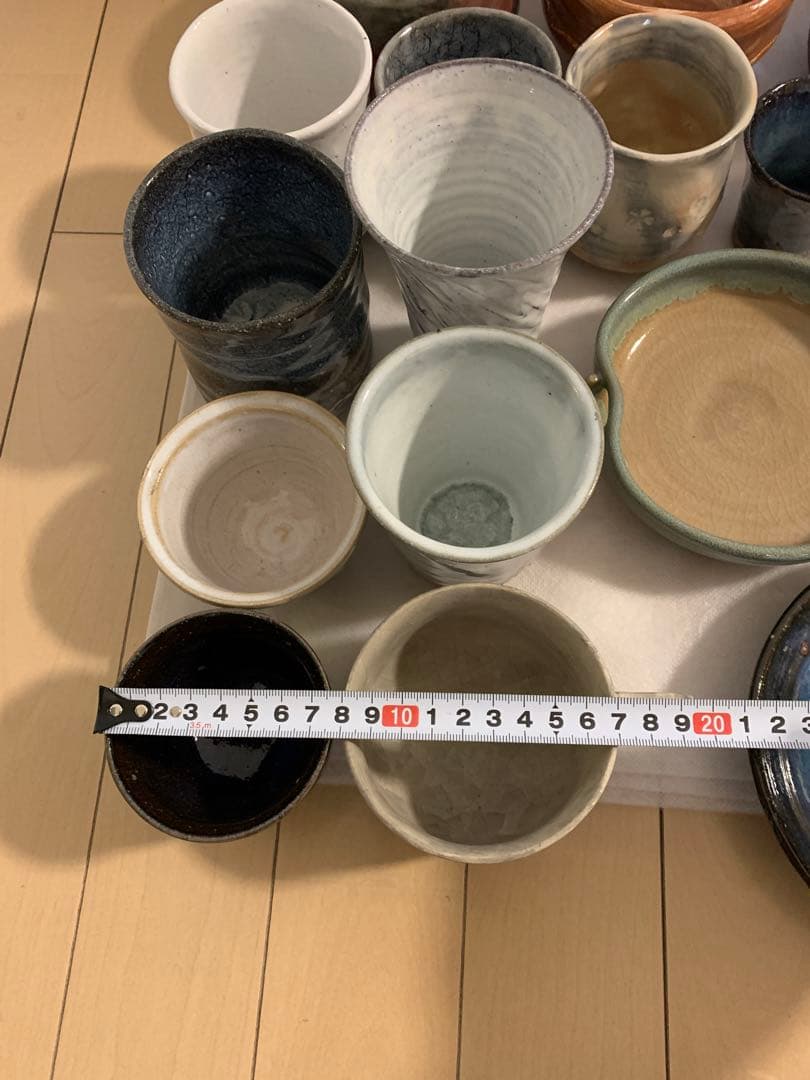 酒器　酒盃　長皿　菓子皿　備前焼　丸皿　まとめて