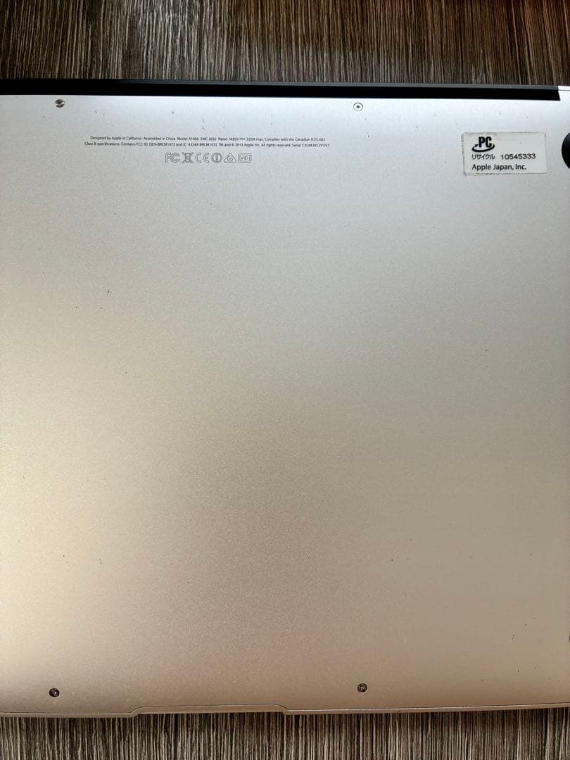 MacBook Air 13インチ　A1466