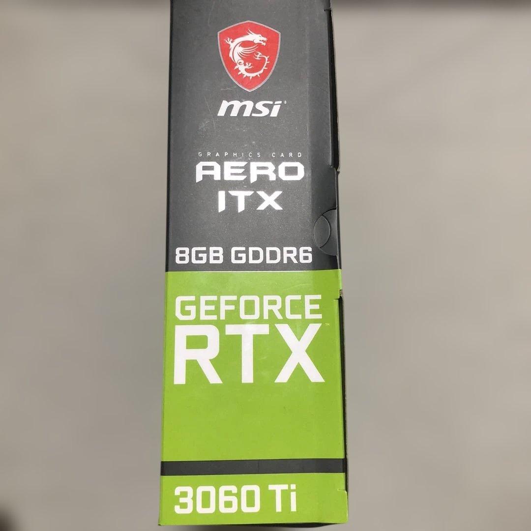 MSI NVIDIA Geforce RTX3060Ti 8GB ほぼ未使用品