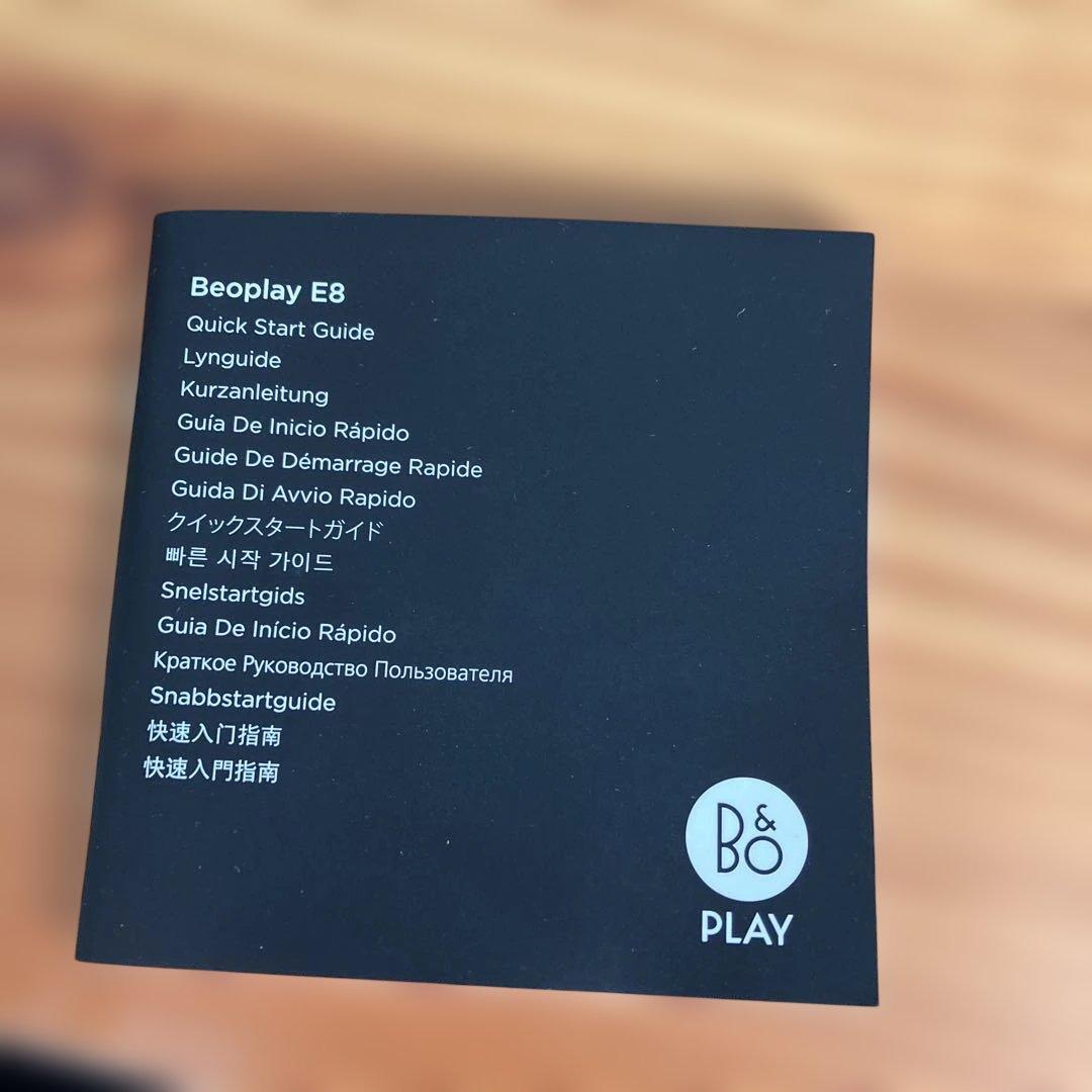 B&O PLAY Beoplay E8 ワイヤレスイヤホン