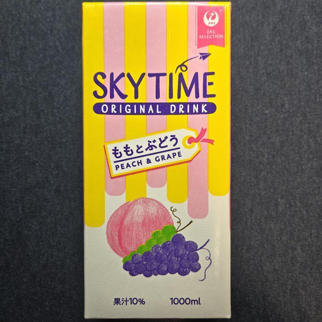【新品未開封】JALスカイタイム ももとぶどう《12本セット》