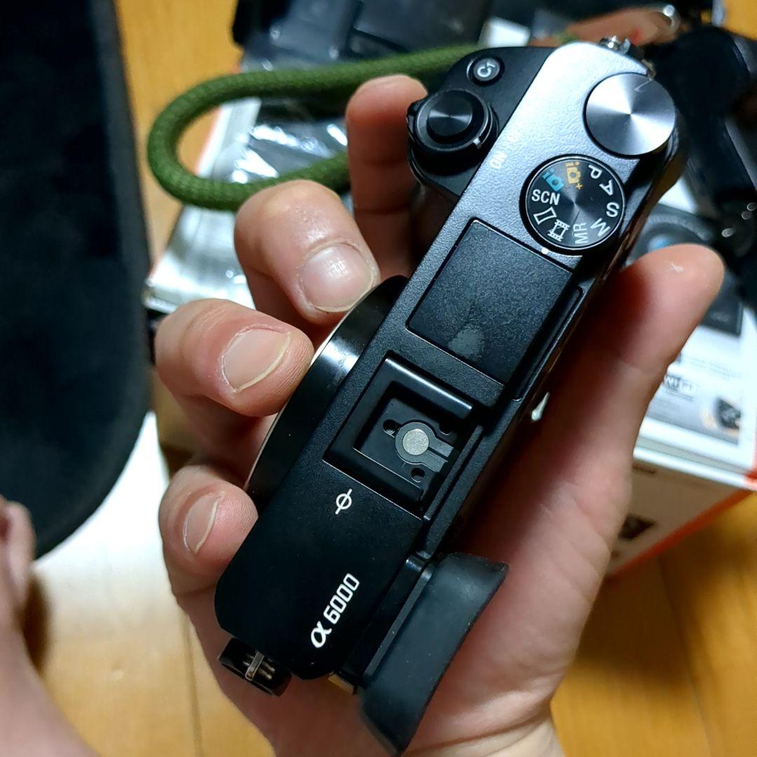 SONY α6000 ミラーレス一眼カメラ　ブラック