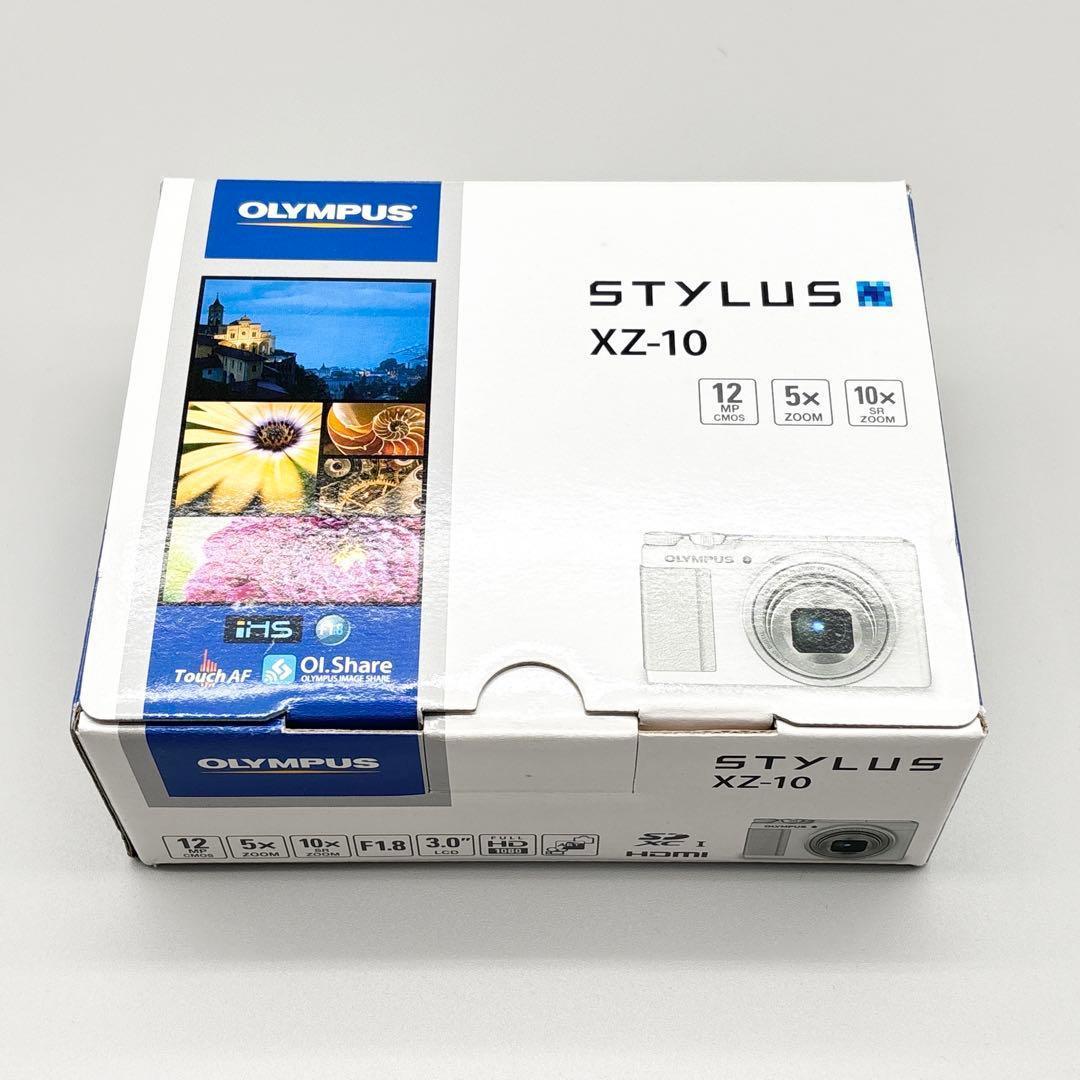 【外観美品】OLYMPUS XZ-10 STYLUS コンデジ デジカメ 箱付き