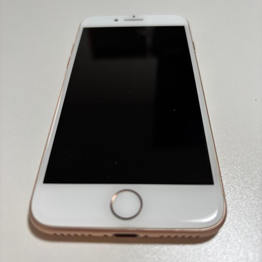 iPhone 8 本体 64GB ピンクゴールド バッテリー81% 動作良好