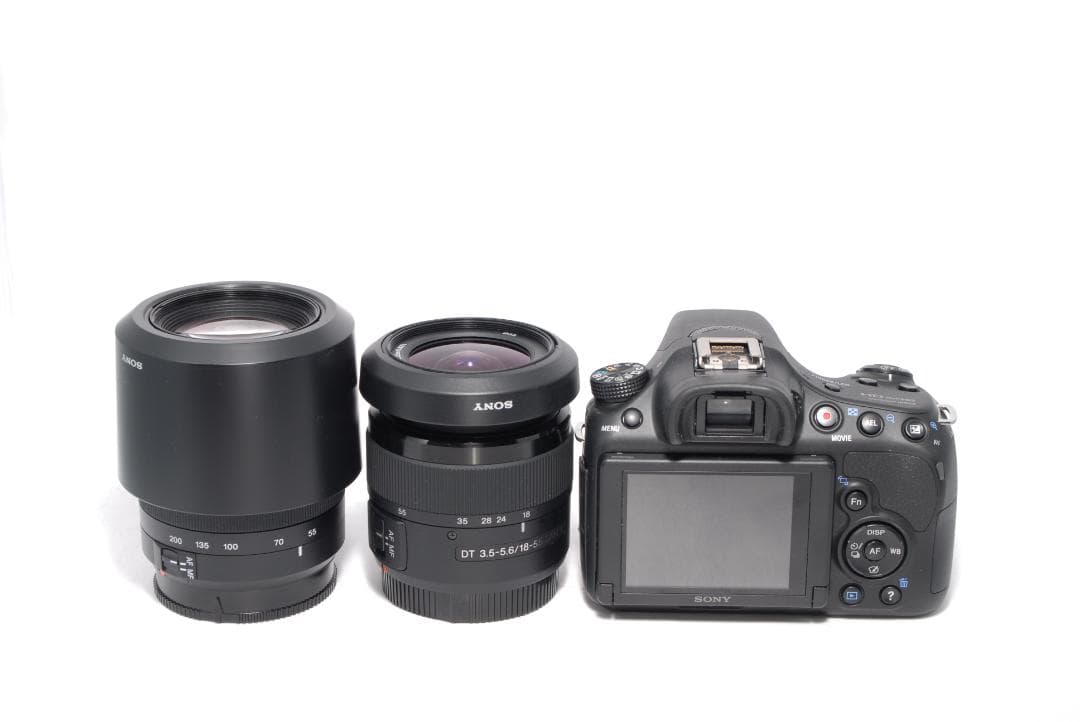 ✨SONY α58 ✨ダブルレンズ✨ショット数少✨初心者さんおすすめ✨ 一眼レフ