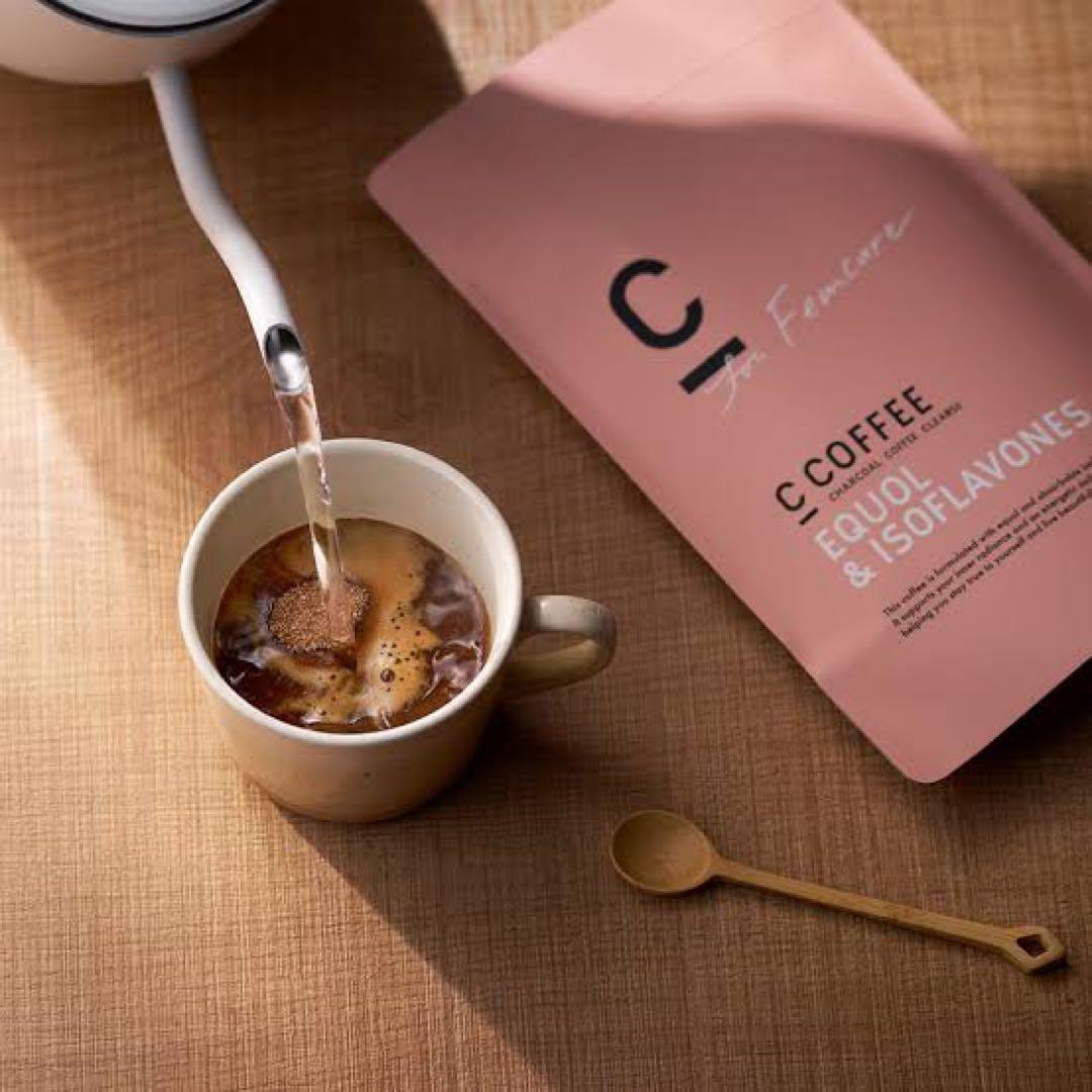 C COFFEE エクオール & イソフラボン 100g 2袋