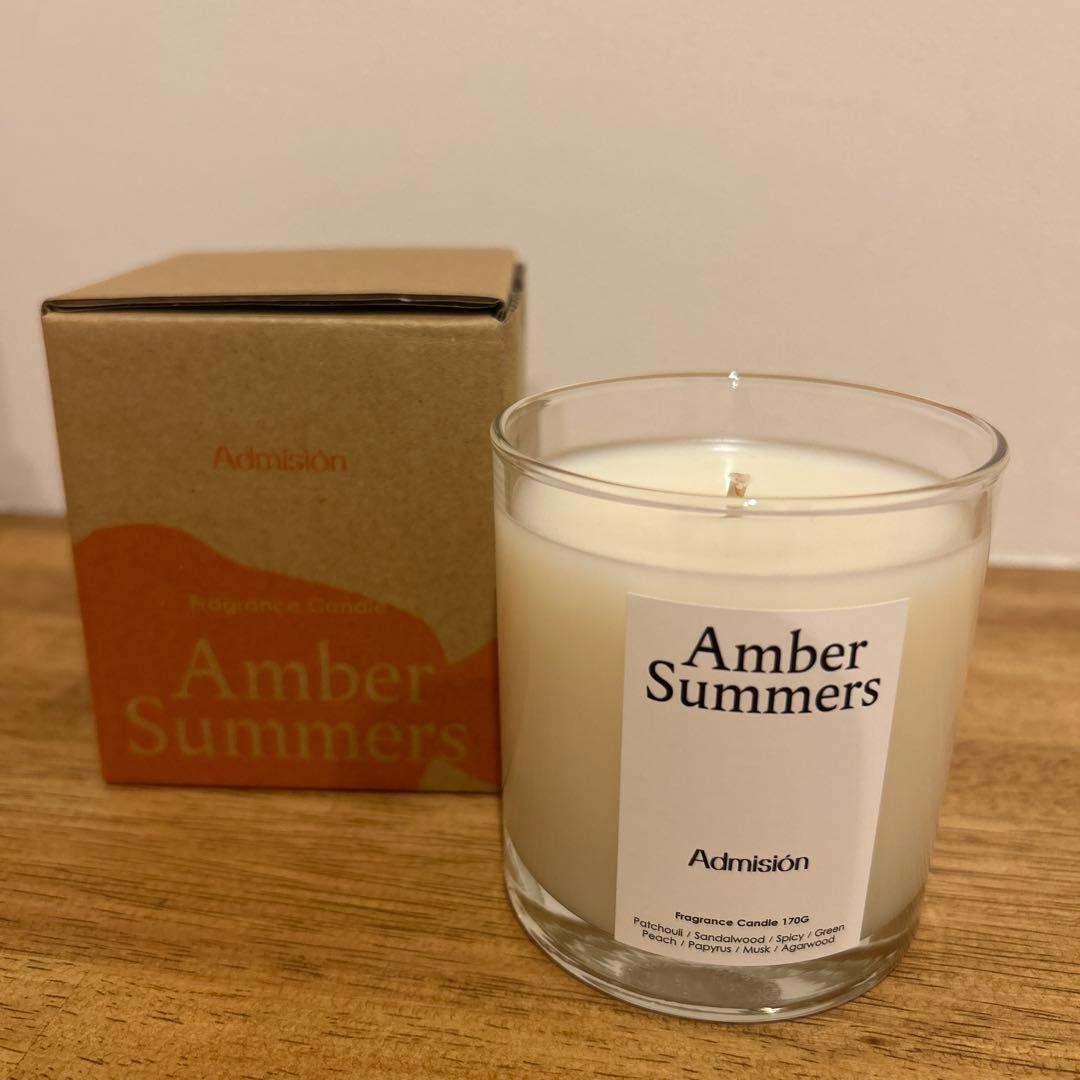 Admision アドミシオンAmber Summers キャンドル 170ｇ