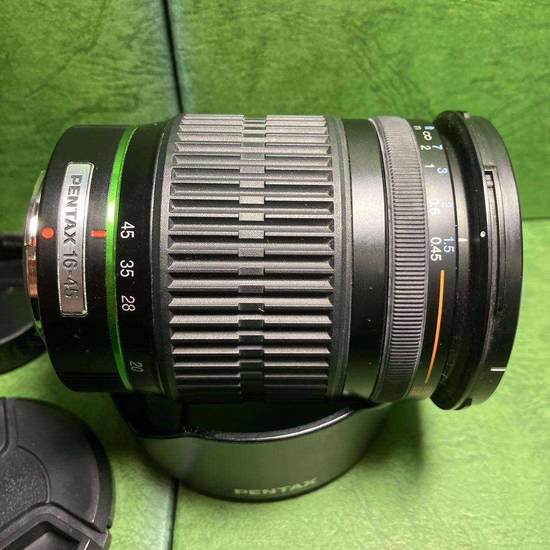 PENTAX DA 16-45mm f4 ED AL ズームレンズ　フード付き