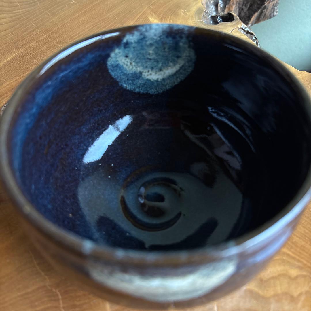 小鹿田焼 共箱 抹茶碗 茶道具