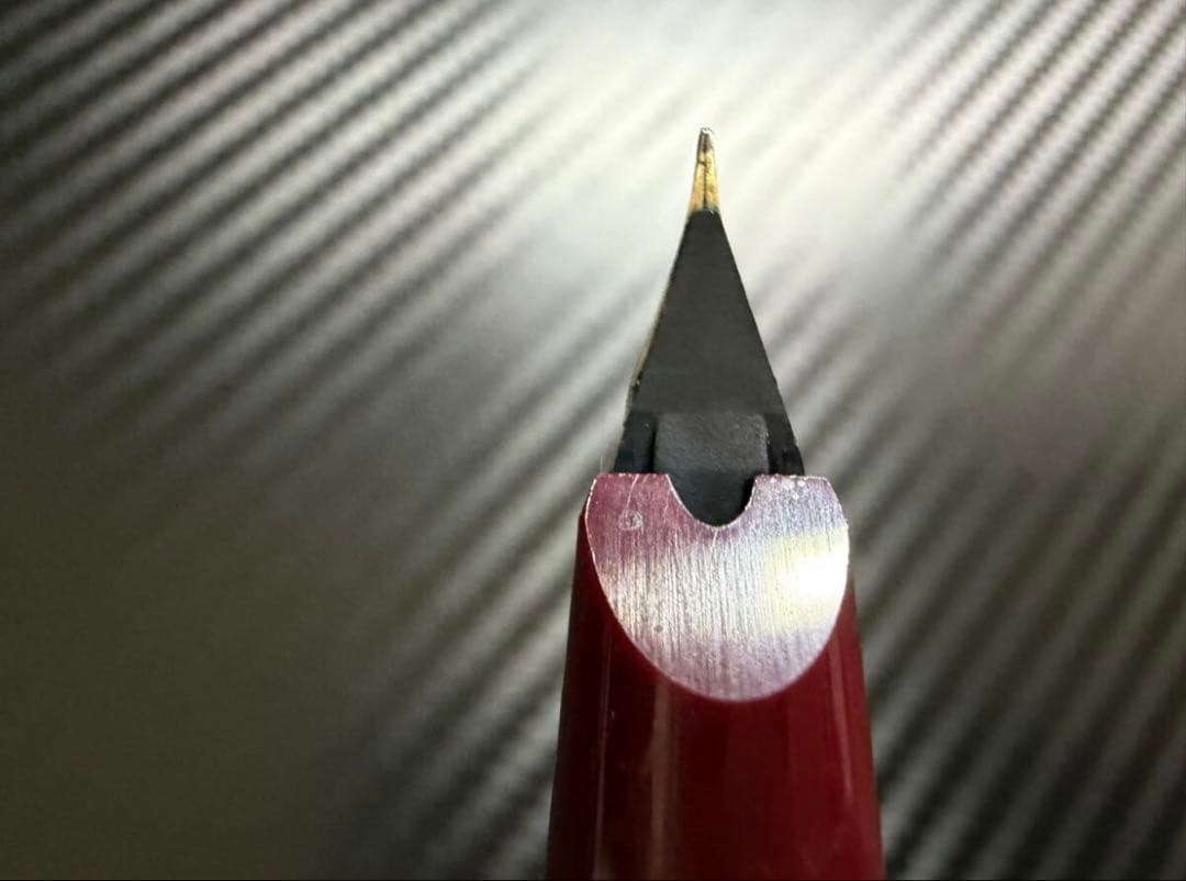 極美品 モンブラン No.221 ボルドー EF 極細字 万年筆