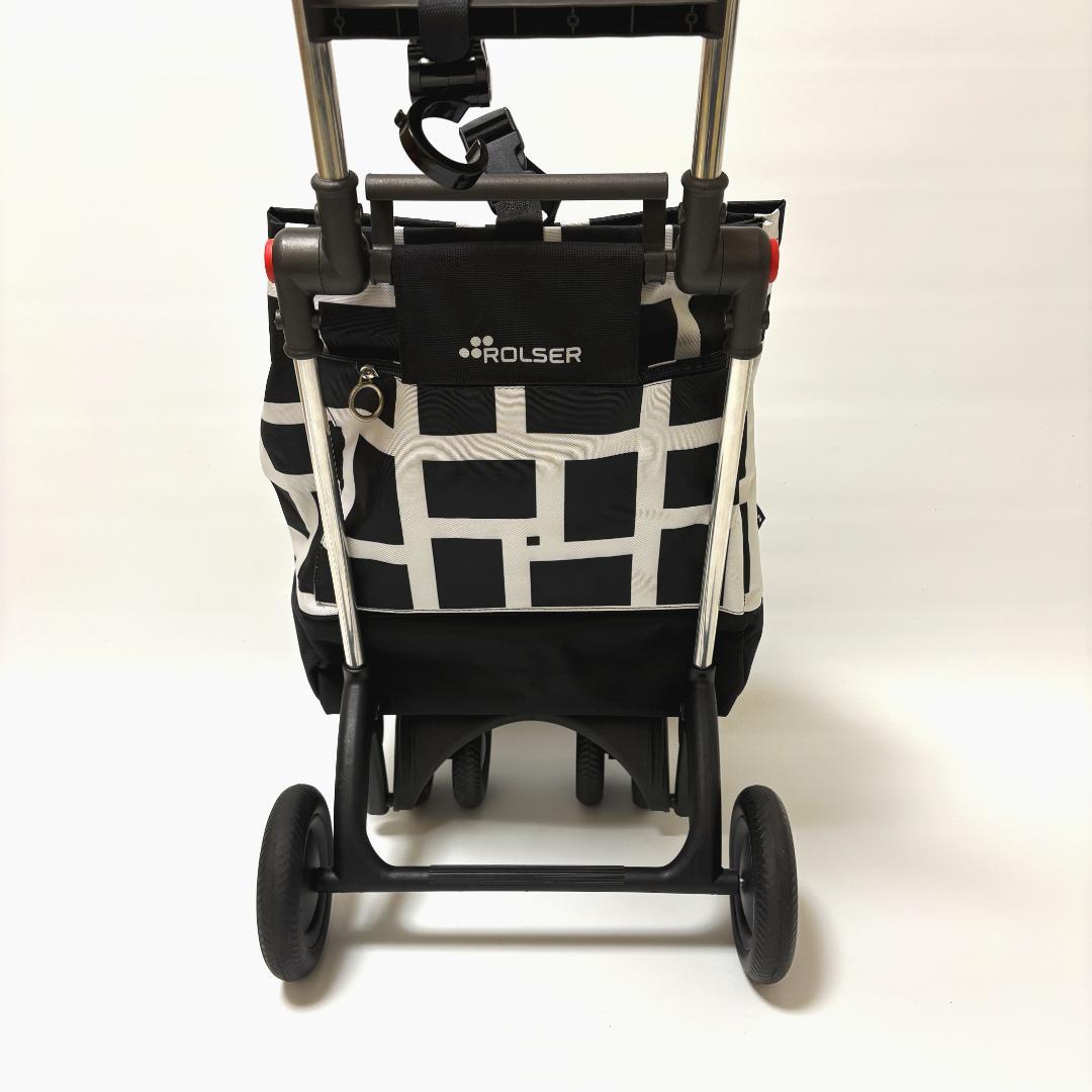 美品　ROLSER ロルサー 4輪 軽量大容量 ショッピングキャリー