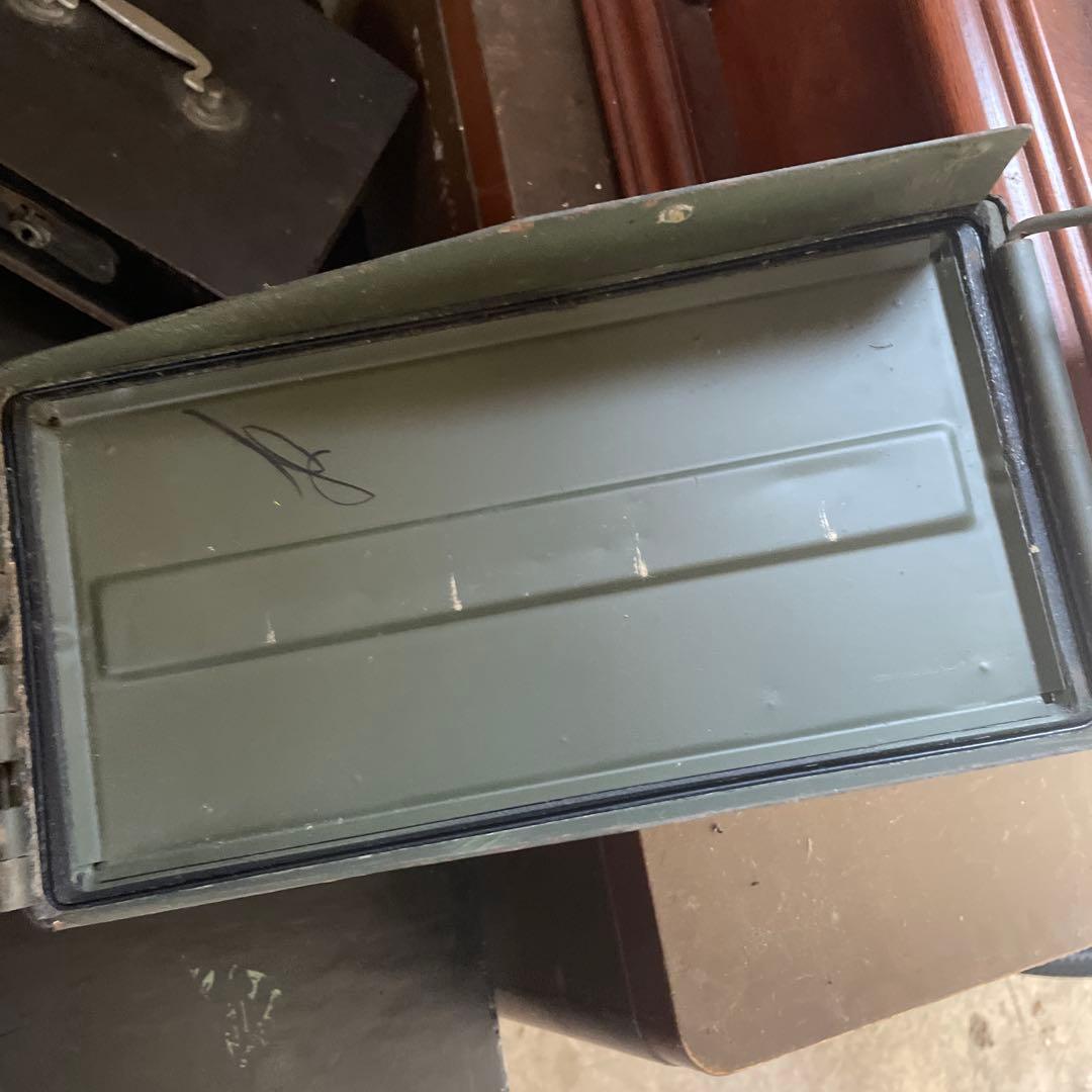Vintage U.S.Army アーモボックス 弾薬ケース シャビー セット