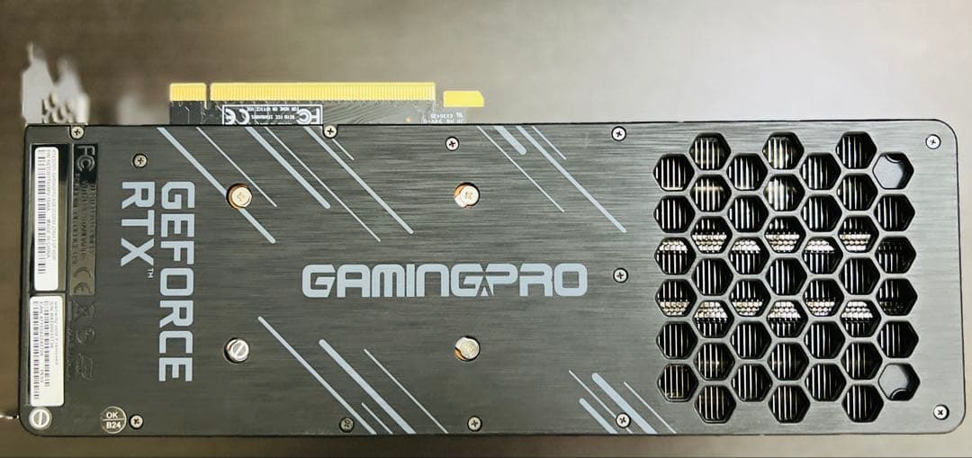 グラフィックボード・グラボ・ビデオカード PALIT GeForce RTX 3070 Ti GamingPro