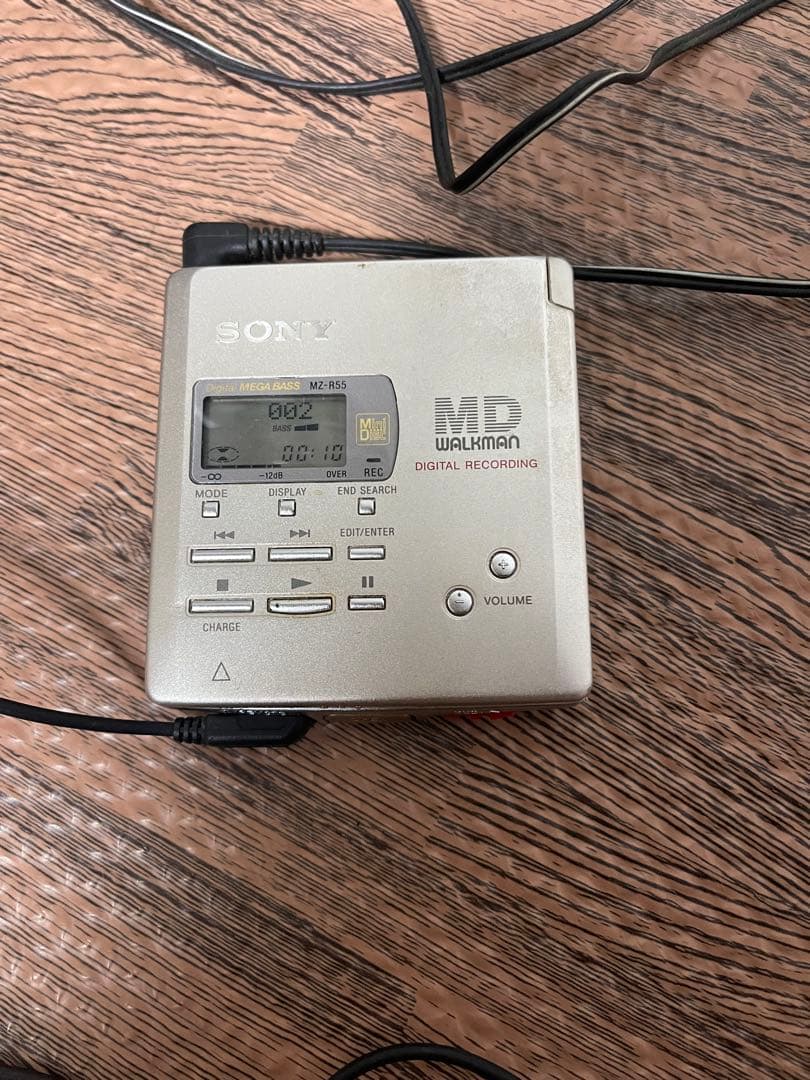 SONYソニーMDウォークマンMZ-R55