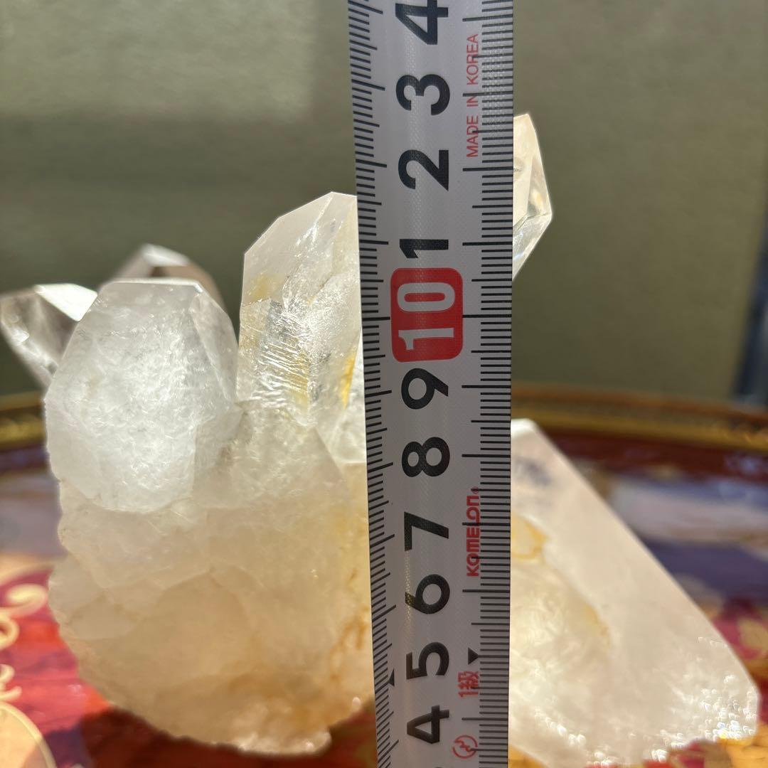 トマスゴンサガ水晶クラスター 約1.2Kg 極美品