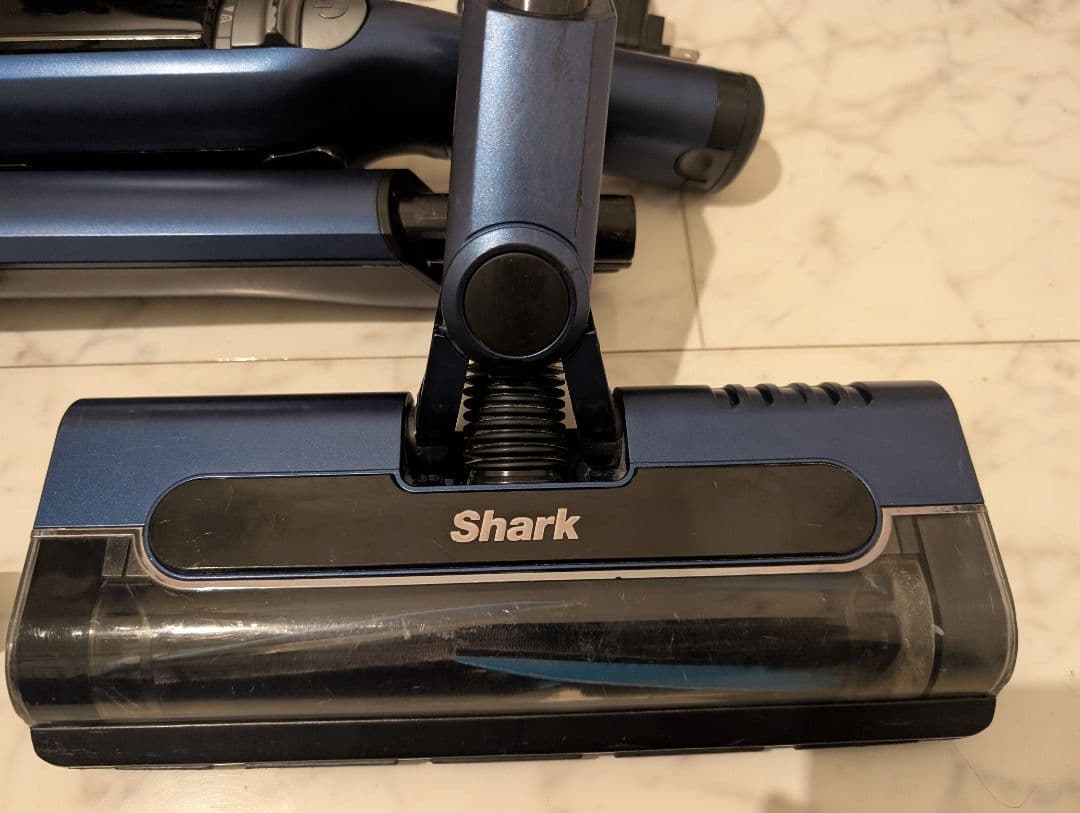 り*ま様 Shark スティッククリーナー 充電式 ダークブルー