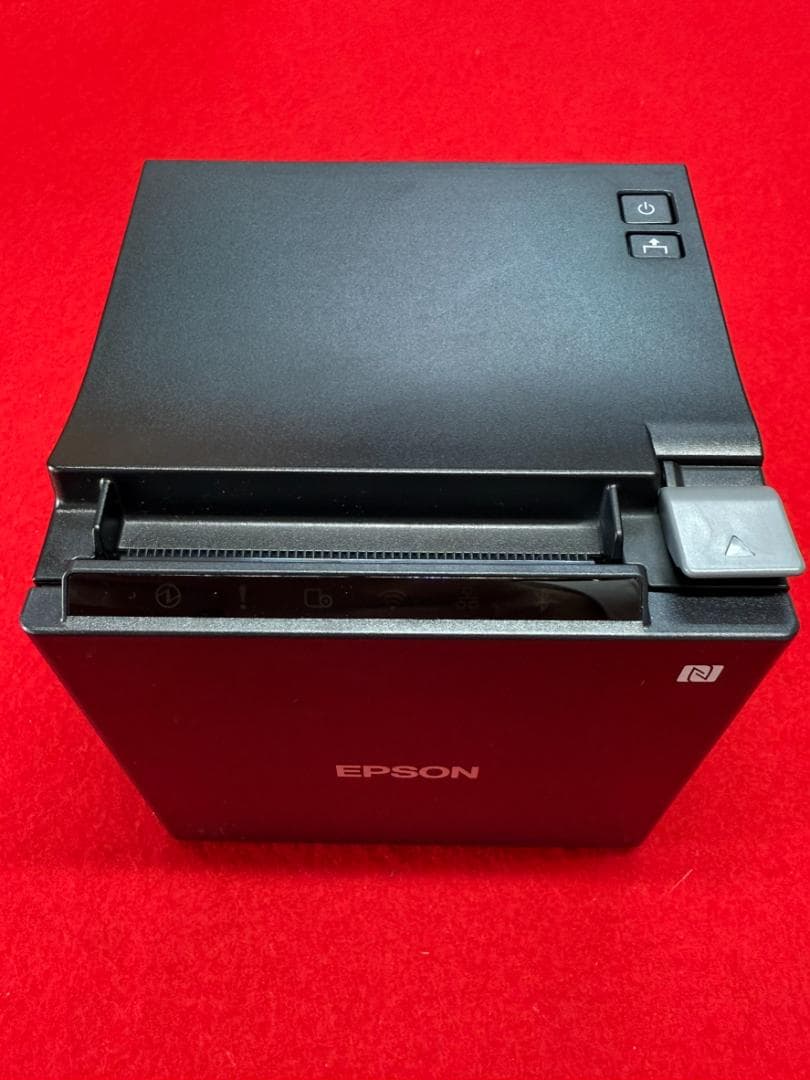 使用極少 EPSON TM-m30Ⅱ-H ブラック レシートプリンター ⑱