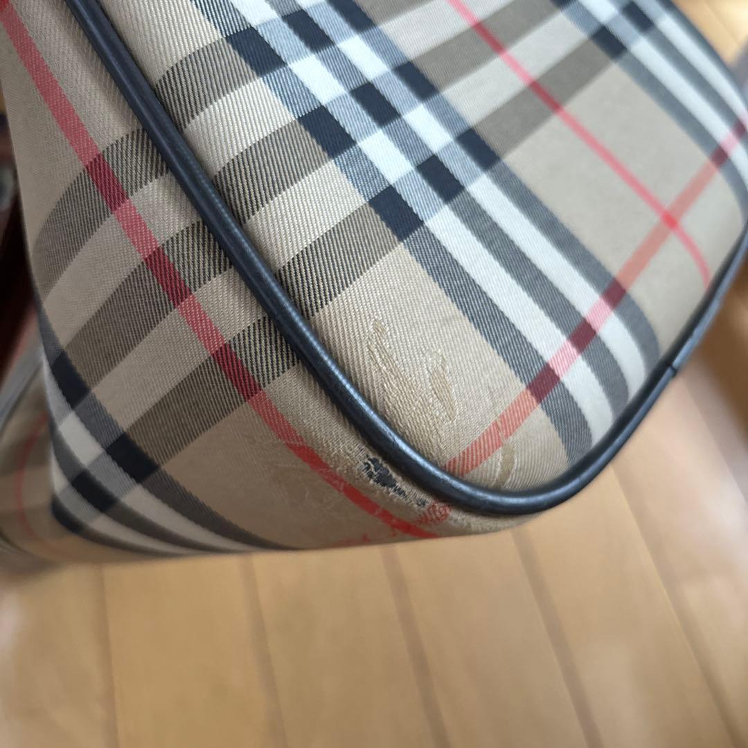 Burberrys チェック柄 ボストンバッグ