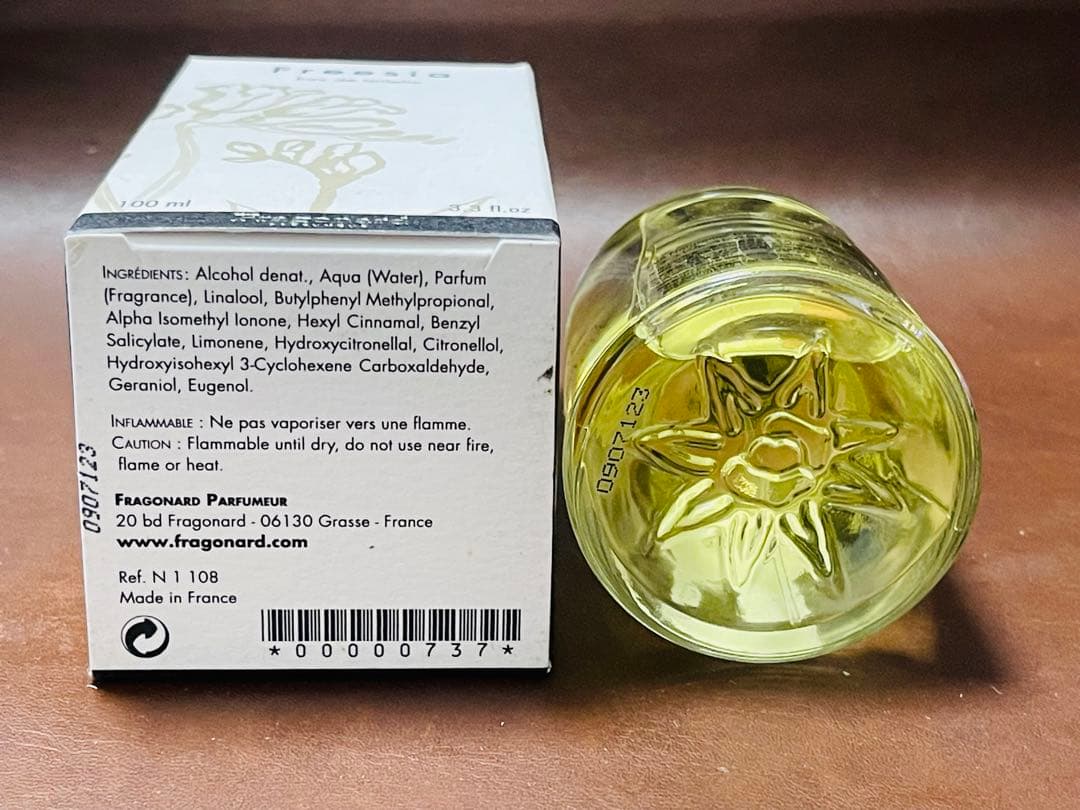 ほぼ未使用 廃盤・希少 フラゴナール フリージア オードトワレ 100ml