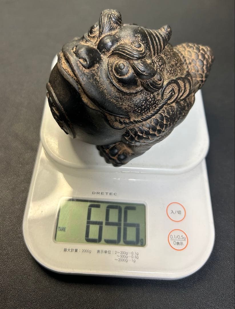 石彫三足金蟾 風水、お守り、縁起物、金運、置物、古美術