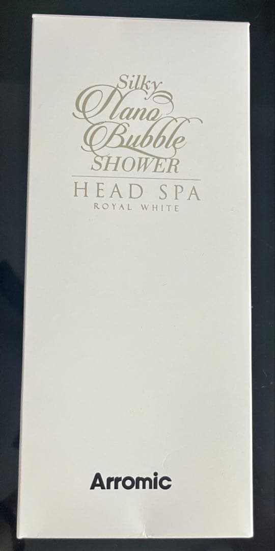 Arromic Silky Nano Bubble Shower ホワイト