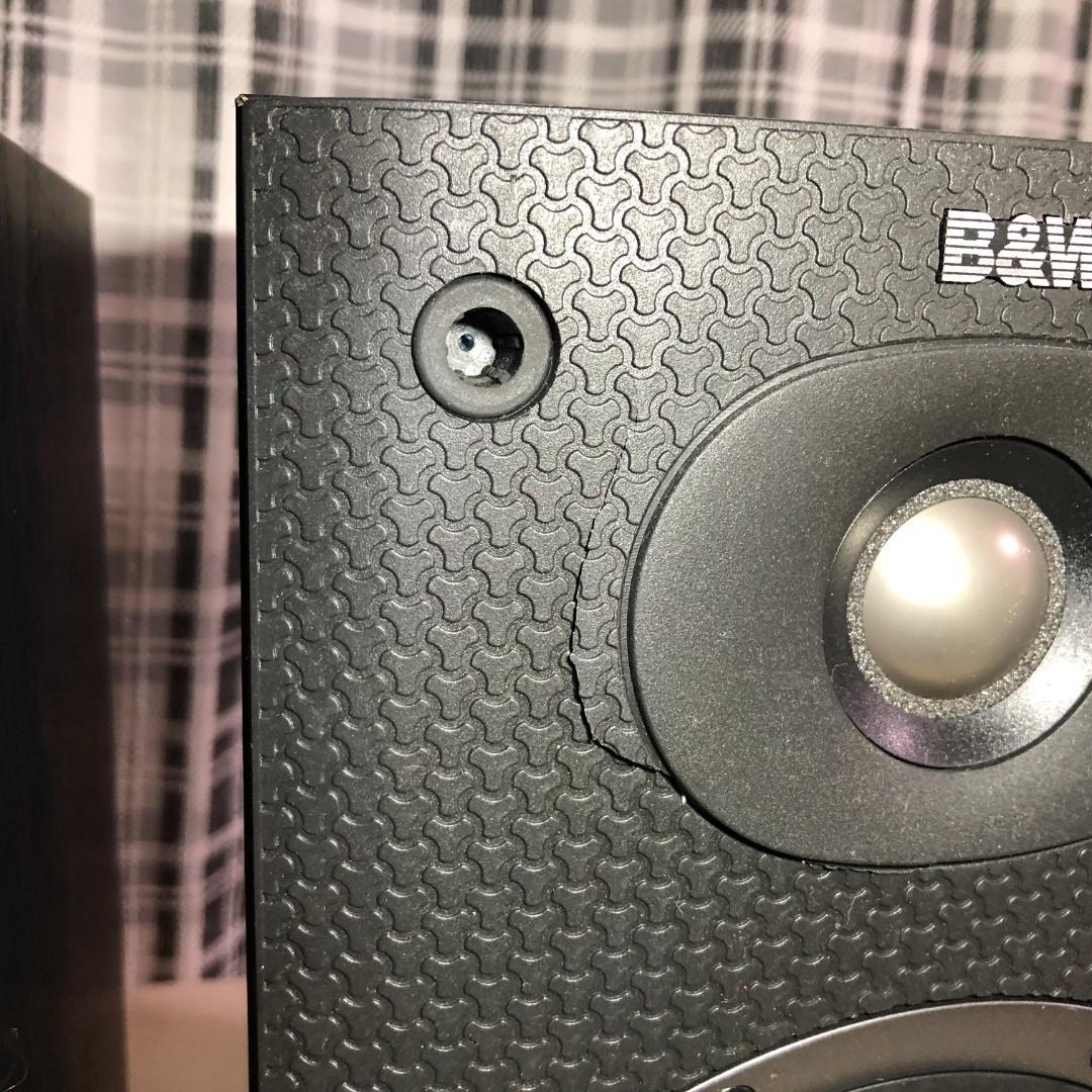【連番】B&W DM600 S3 ペア ツィーター無傷 ・難あり・音質良好