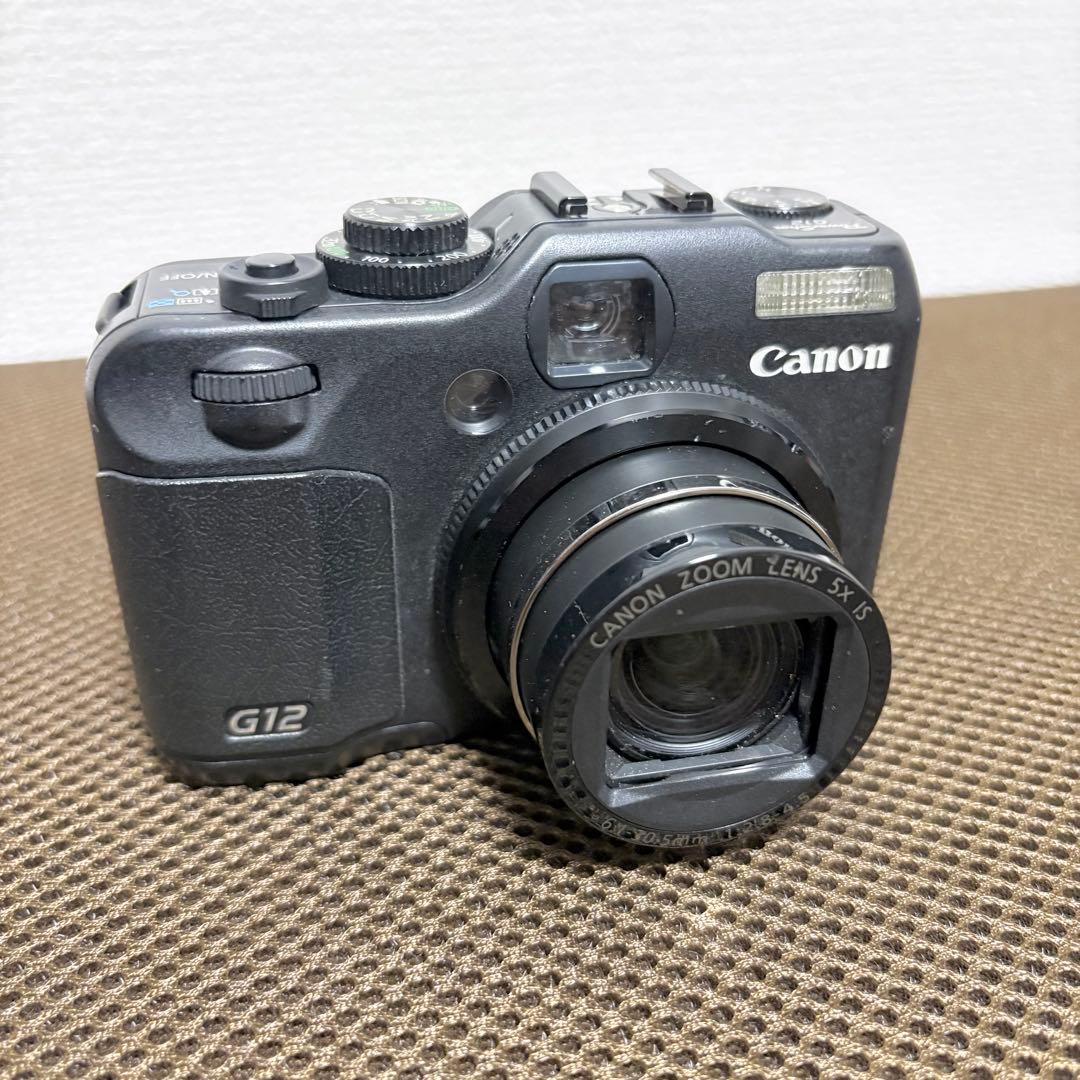 【美品】Canon PowerShot G12 キャノン コンデジ 人気モデル